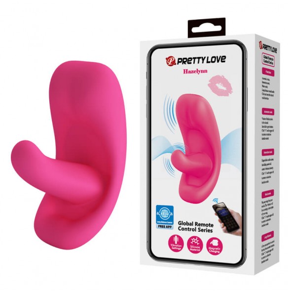 PRETTY LOVE - Hazelynn Lip Tongue Dual-Motor Vibration Wearable (Smart APP Model - Chargeable) PRETTY LOVE - Hazelynn Lip Tongue Dual-Motor Vibration Wearable (Smart APP Model - Chargeable)
